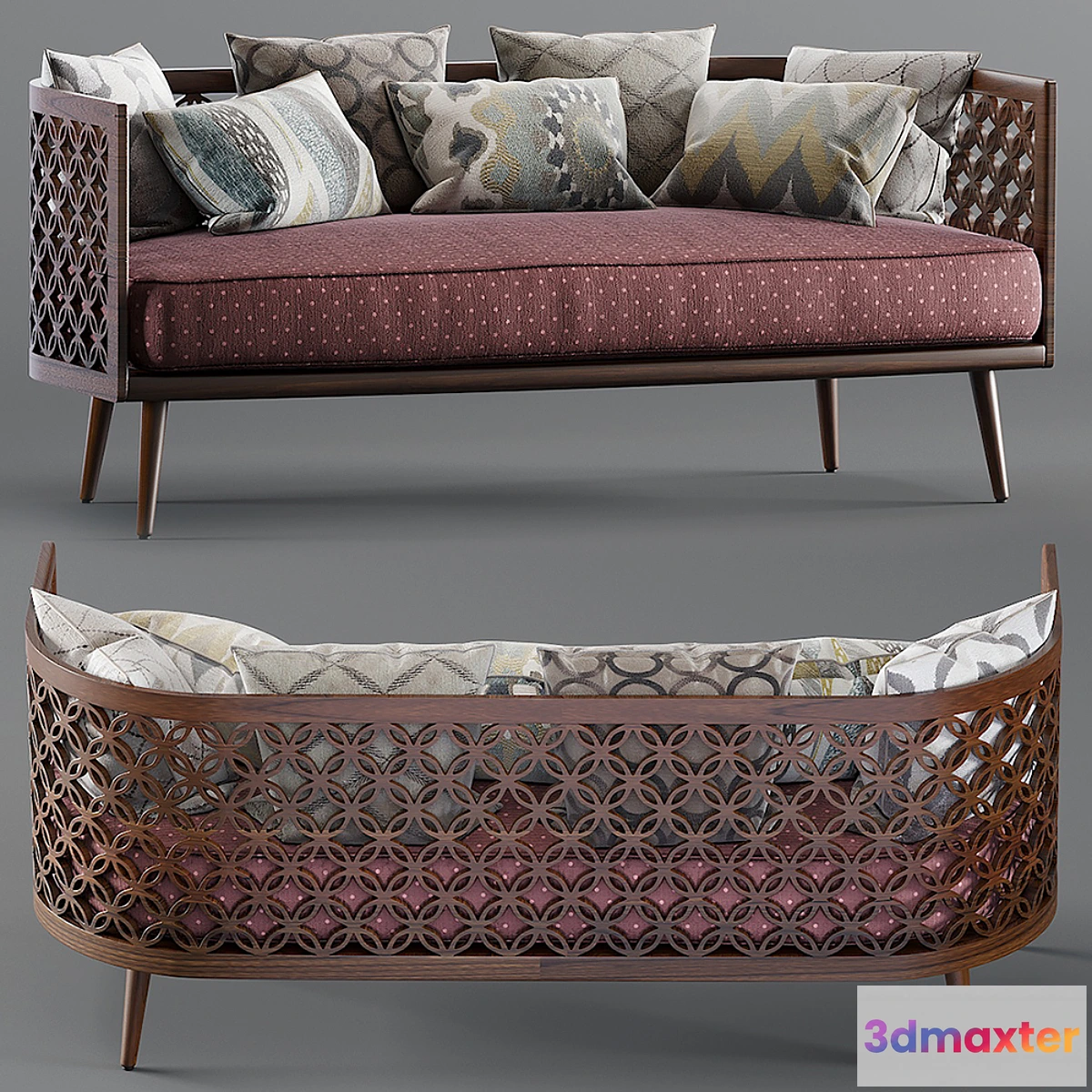 1348622 - Arabesque Modern Sofa Collection 3D Max
