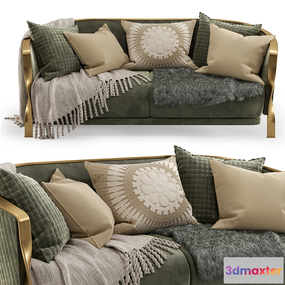 1348760 - Sofa Rugiano Furniture Nella Vetrina 3D Max