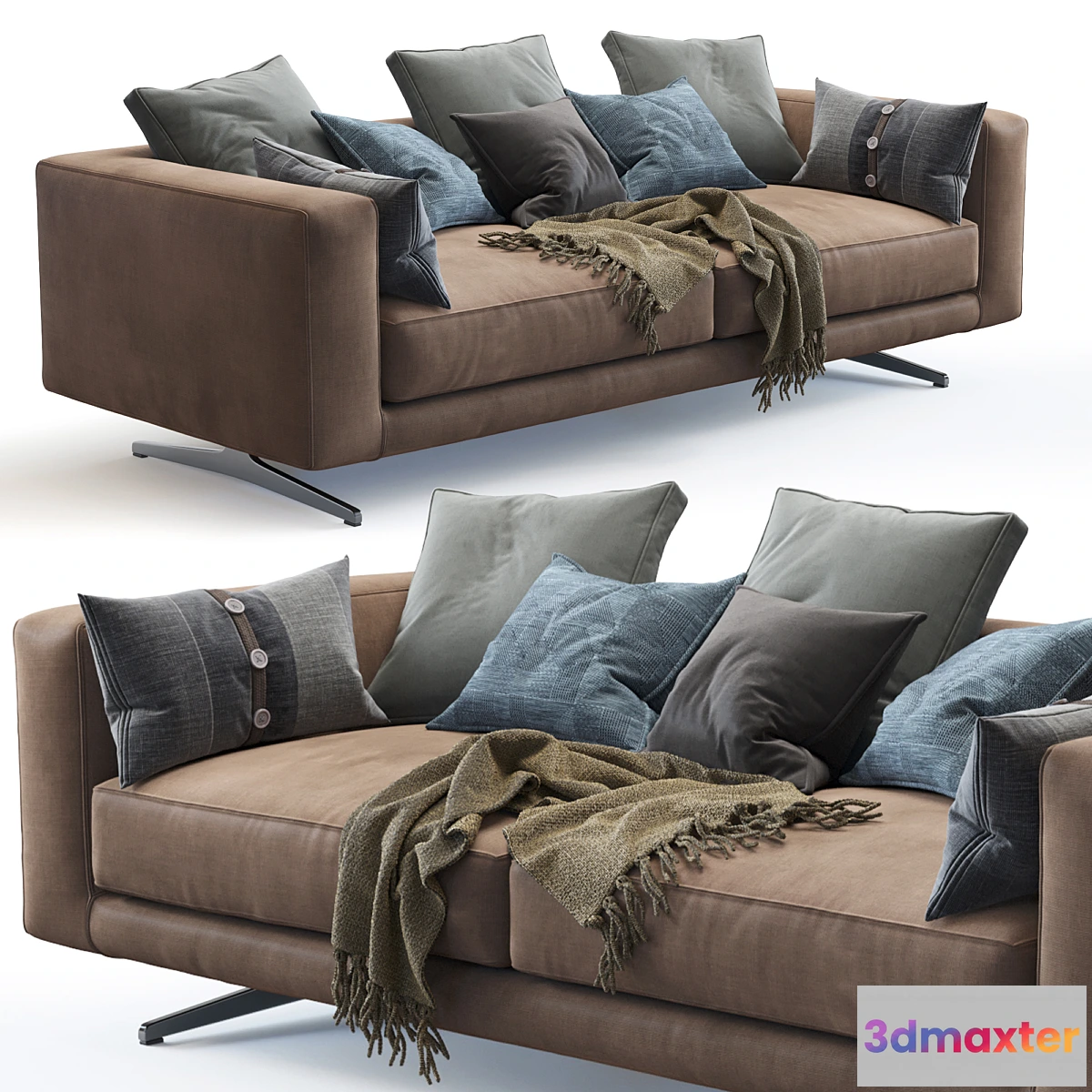 1349089 - Flexform Sofa CAMPIELLO 3D Max