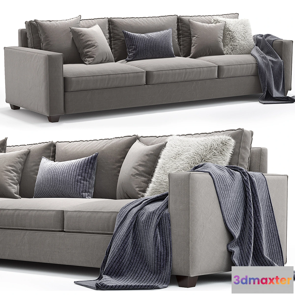 1349460 - West elm sofa 3D Max