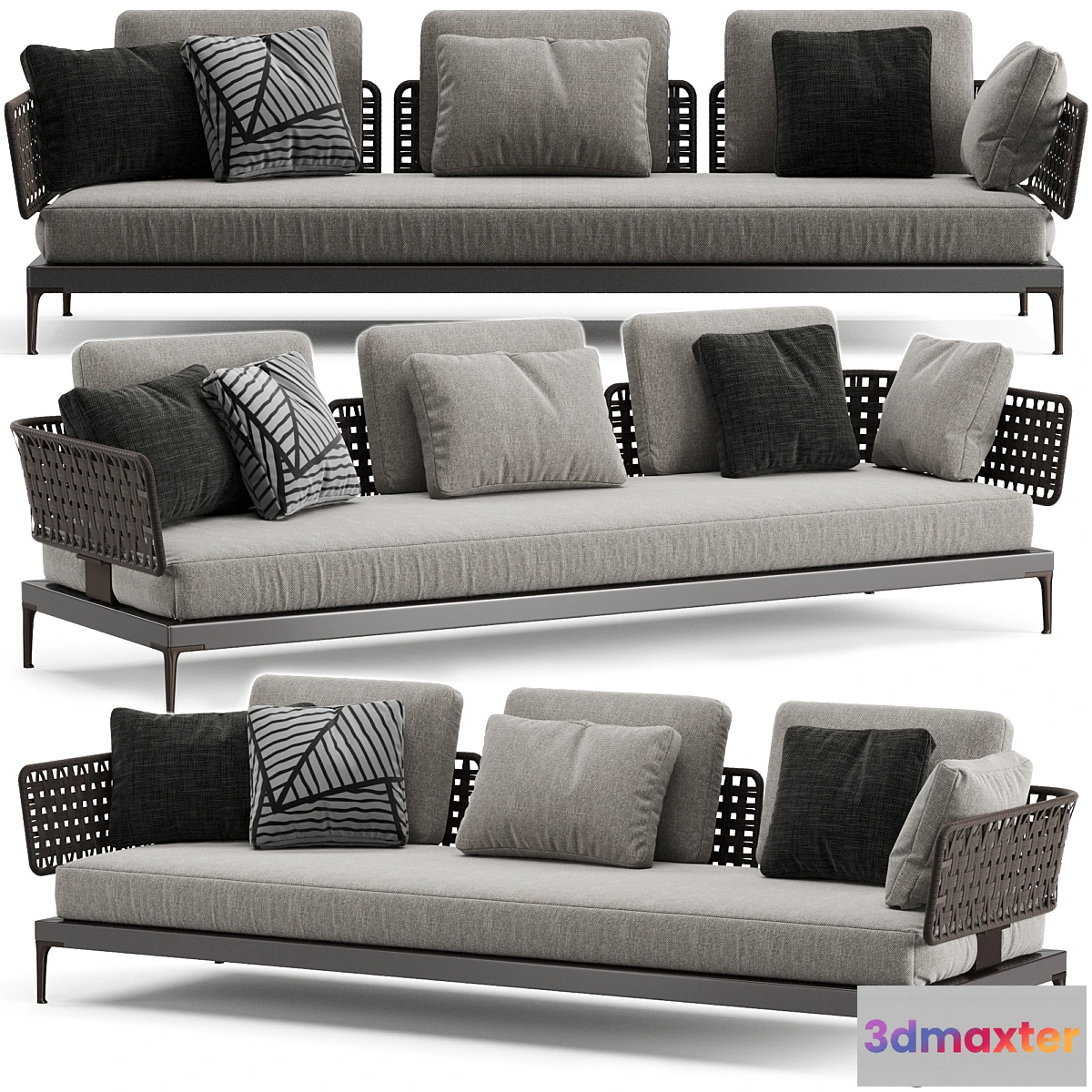 1349859 - Minotti Patio Sofa 3D Max