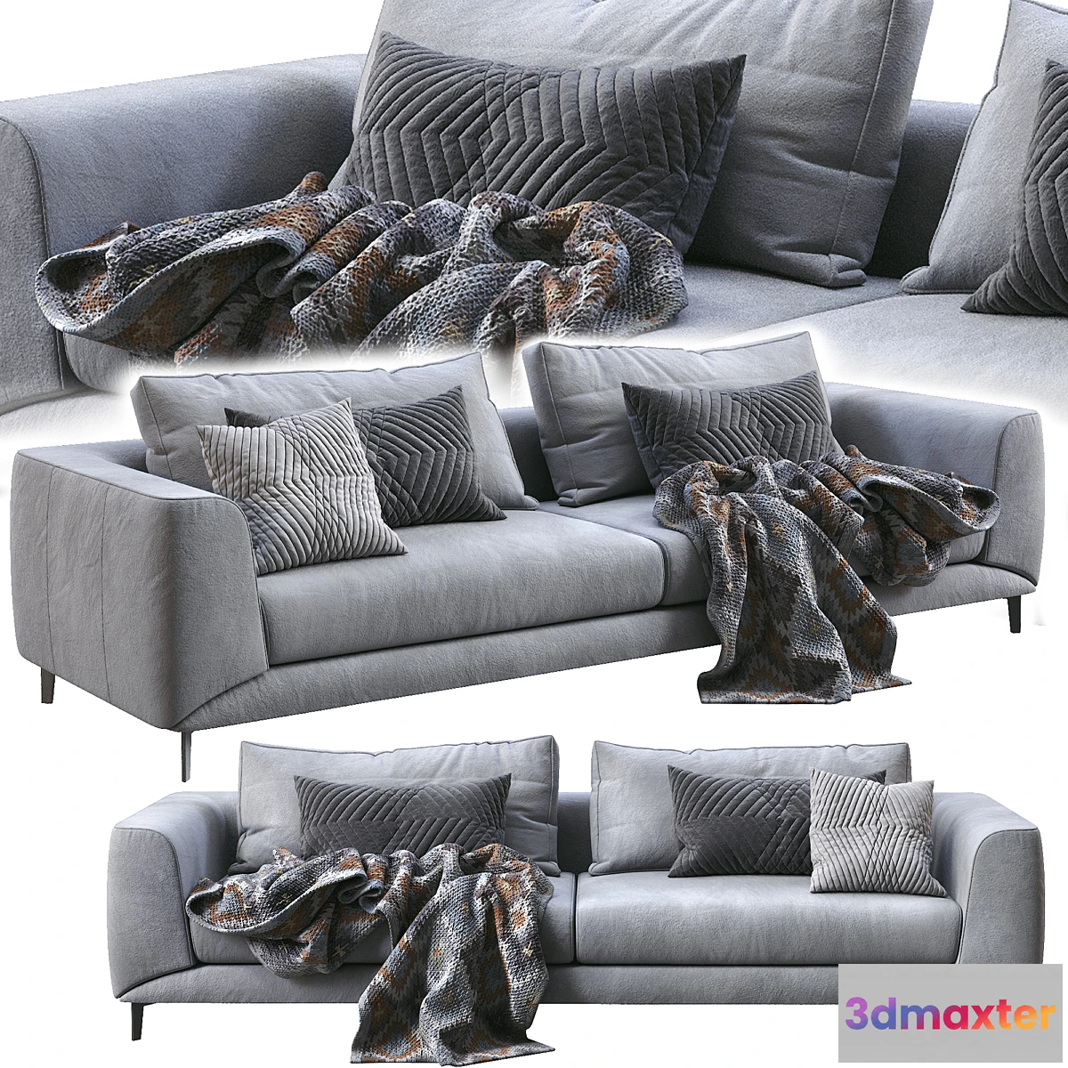 1351193 - Boconcept sofa fargo 3D Max