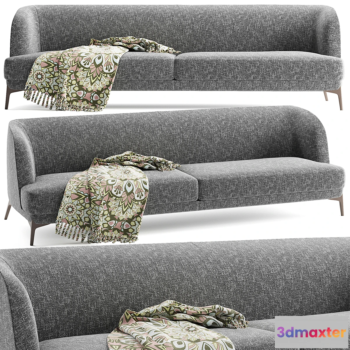 1352686 - Velvet Sofa 2 3D Max