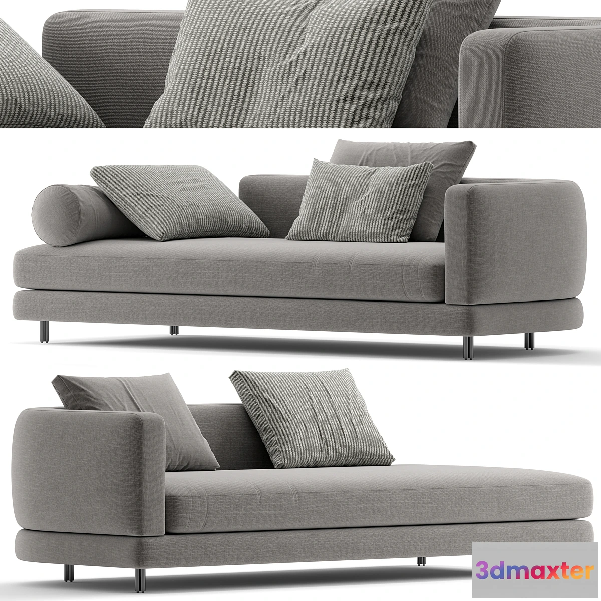 1352866 - Mononova Plain sofa 2 3D Max