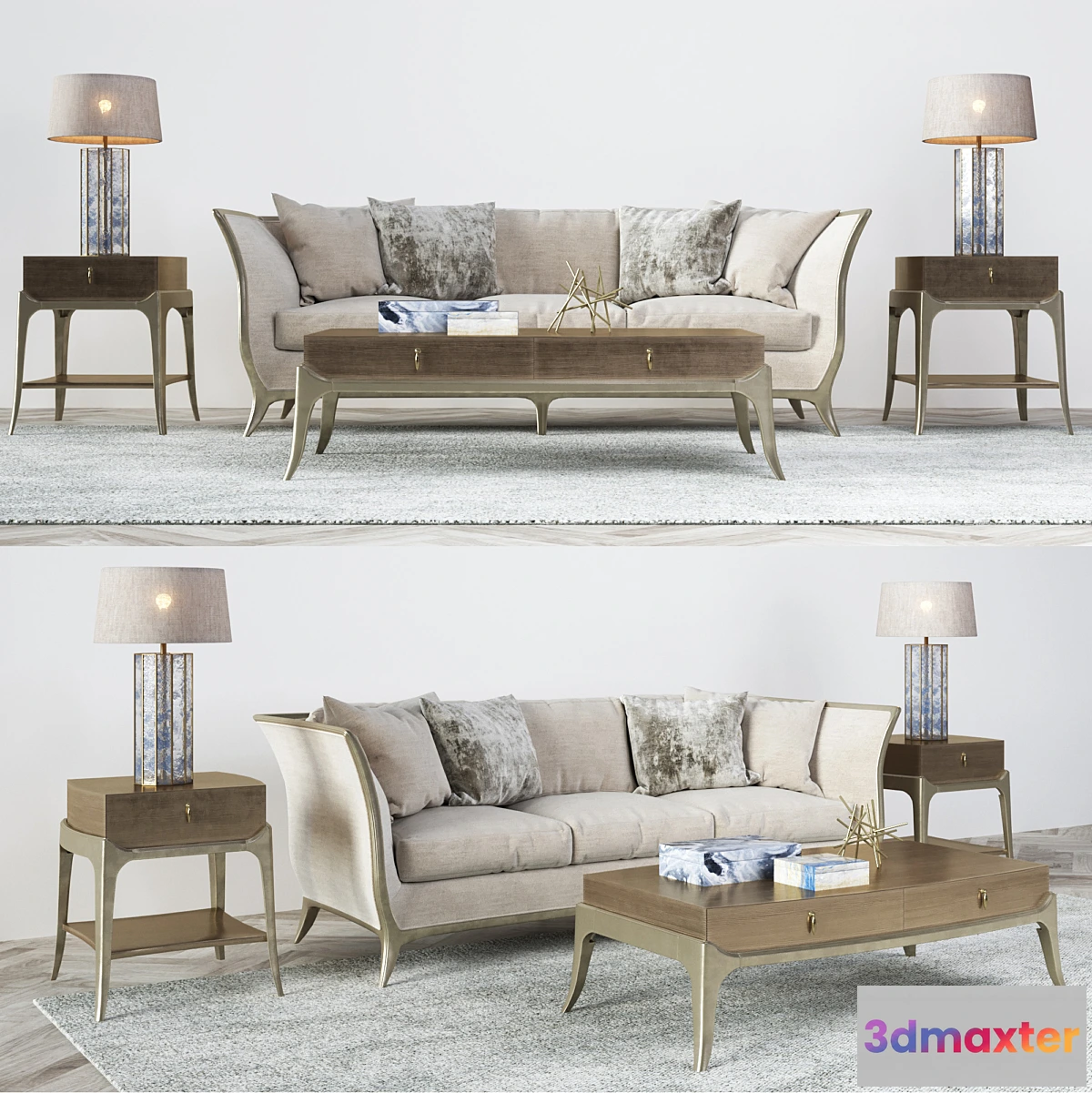 1352880 - Caracole composition Avondale 3D Max