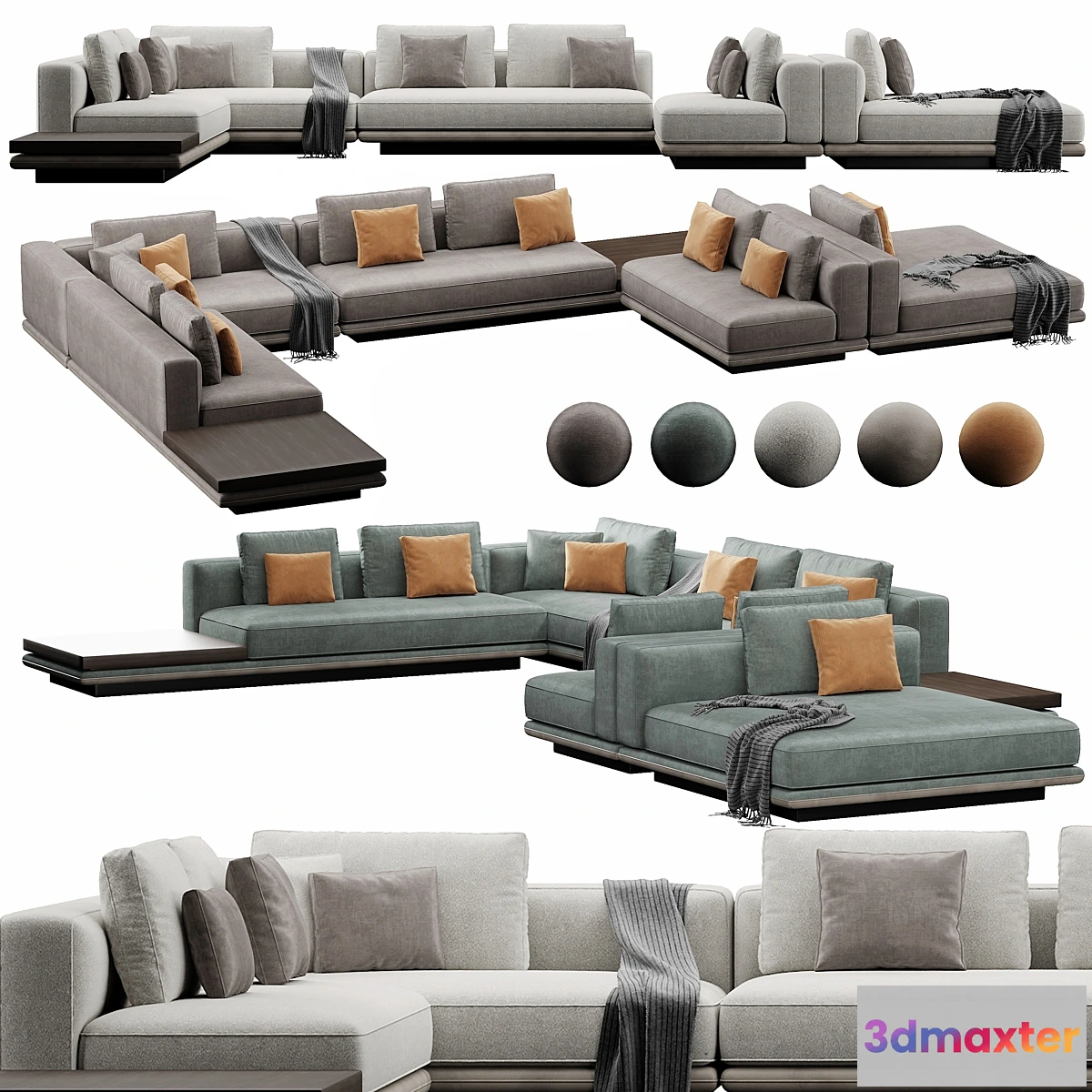 1354390 - Minotti Horizonte 3D Max