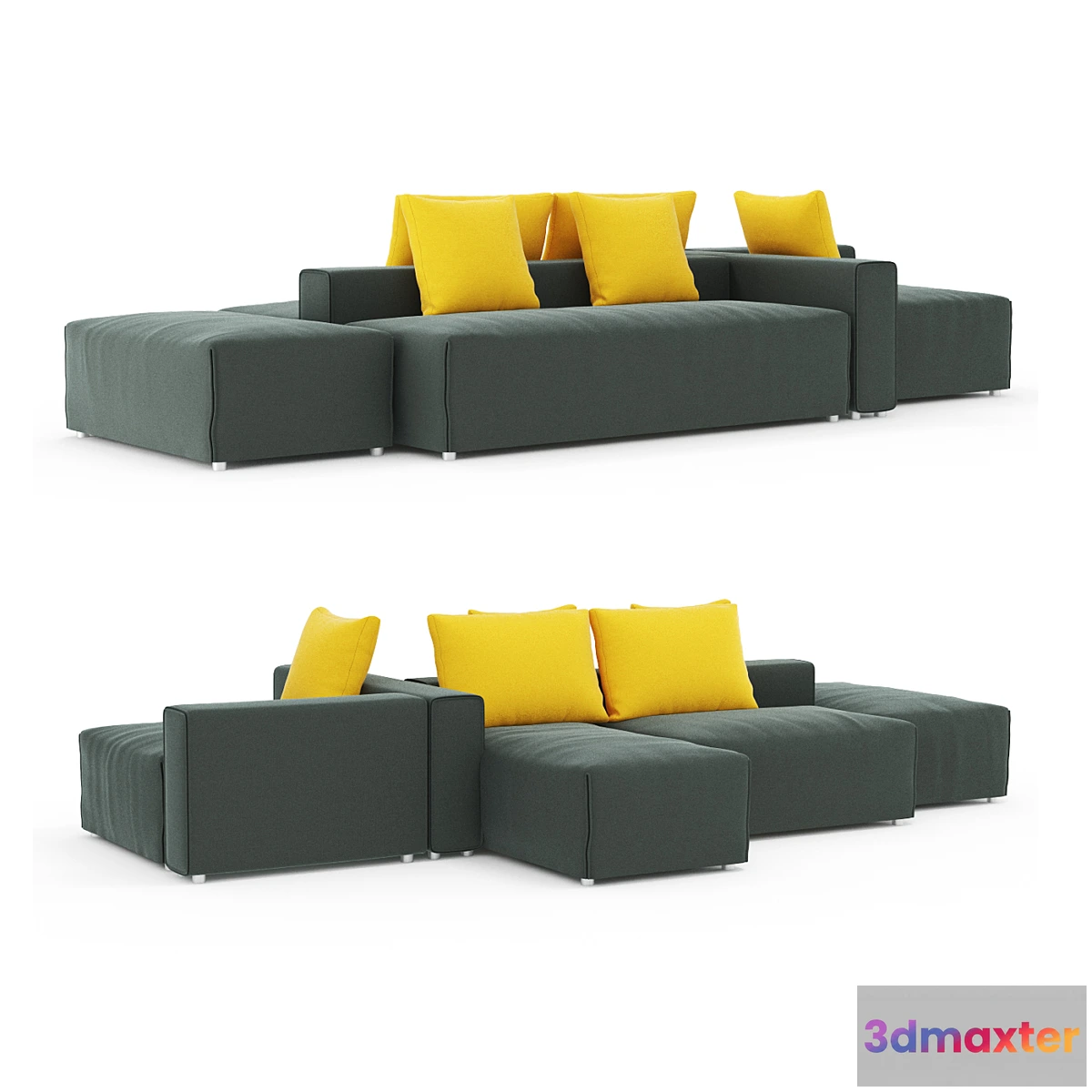 1355265 - Modular sofa Montis Domino 3D Max