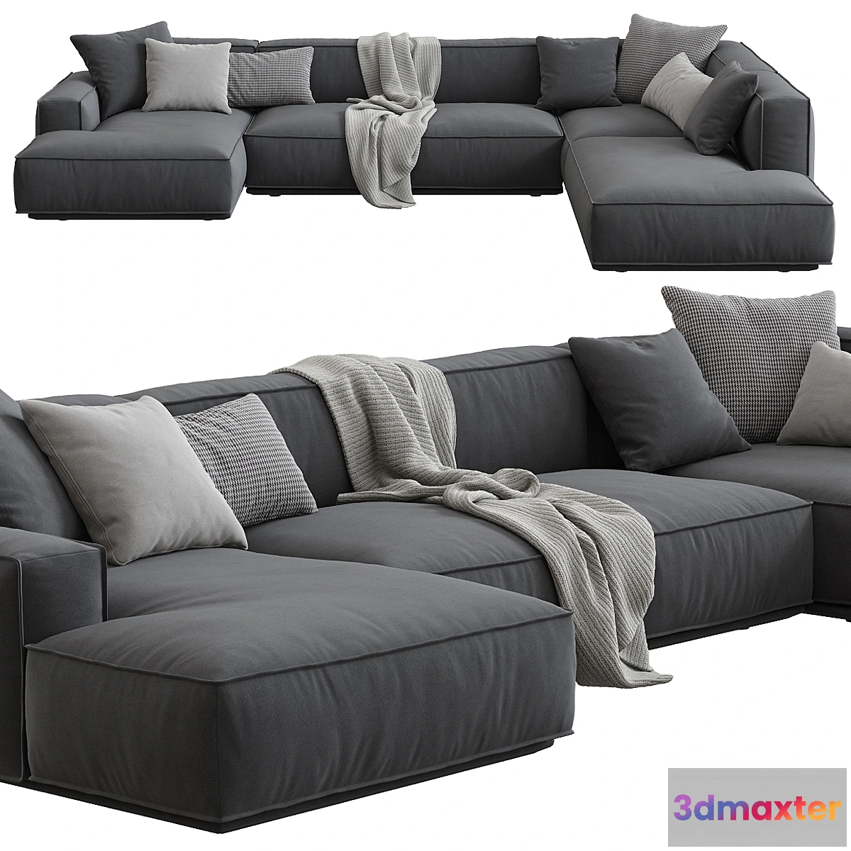 1391876 - Arflex _ Marechiaro XIII Corner Composition 02 3D Max