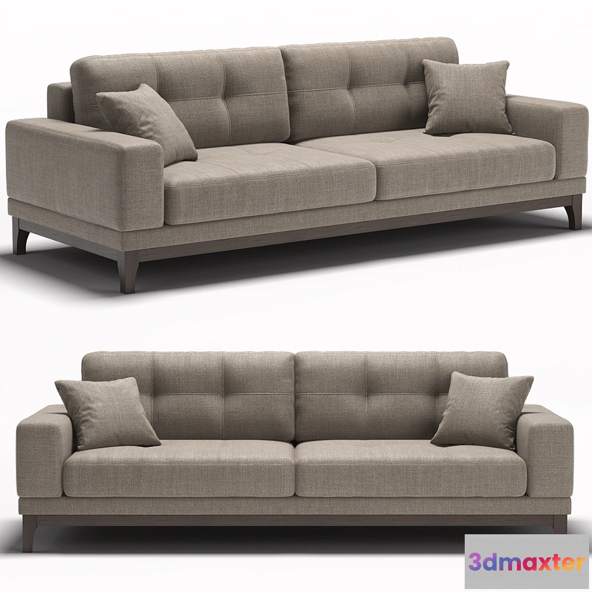 1393648 - Dantone  Sofa “Foster” 3D Max