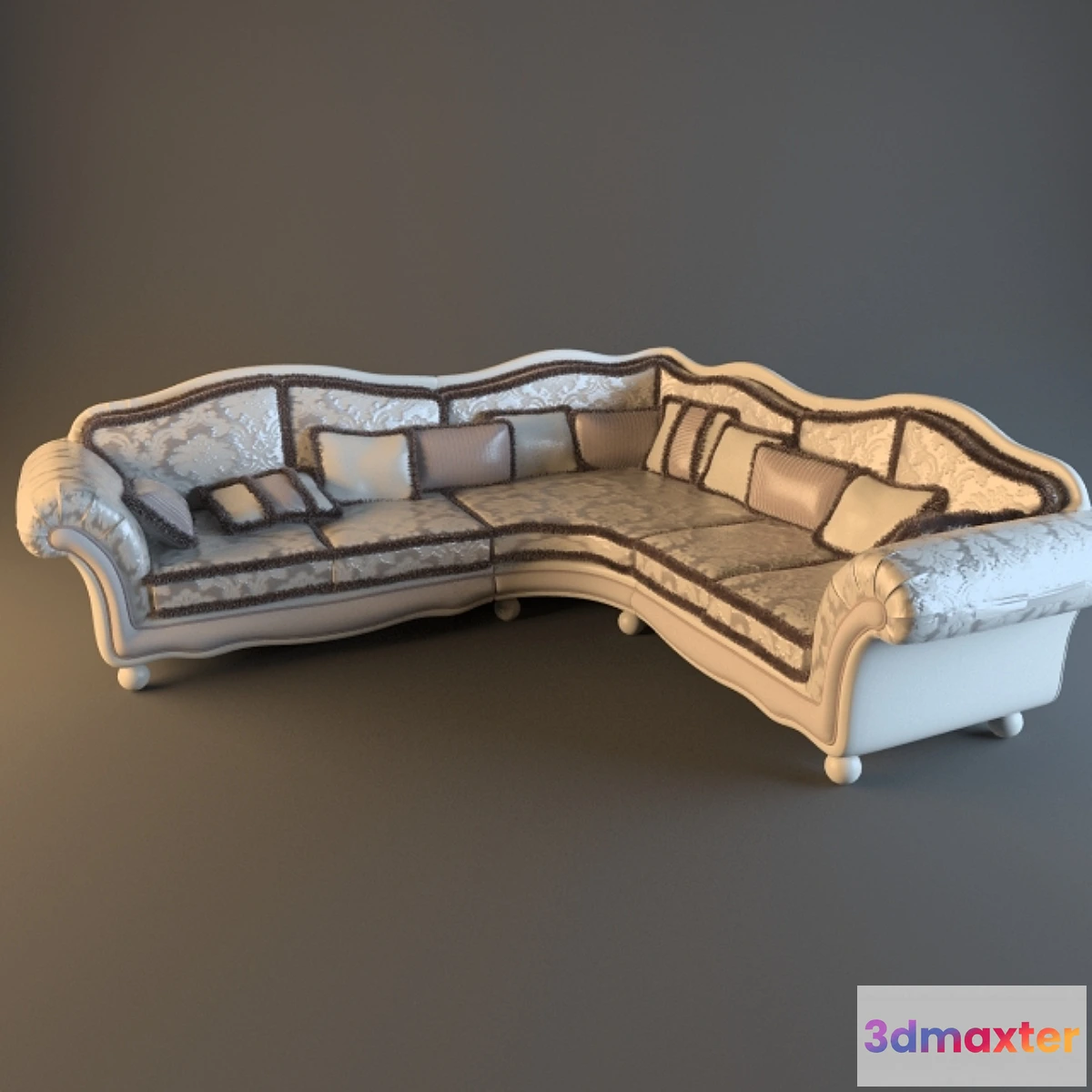 1393698 - Sofa corner 3D Max