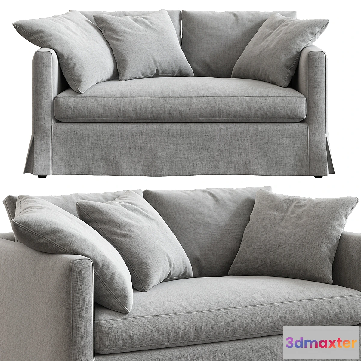 1393970 - Marac _ Metro 2-Seat Sofa 3D Max