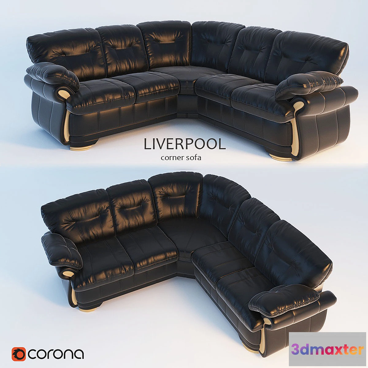 1394278 - Corner sofa “Liverpool” 3D Max