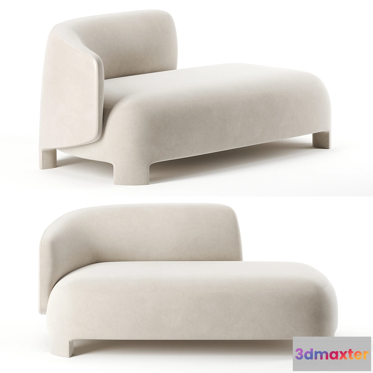 1394660 - TARU sofa by Ligne Roset 3D Max