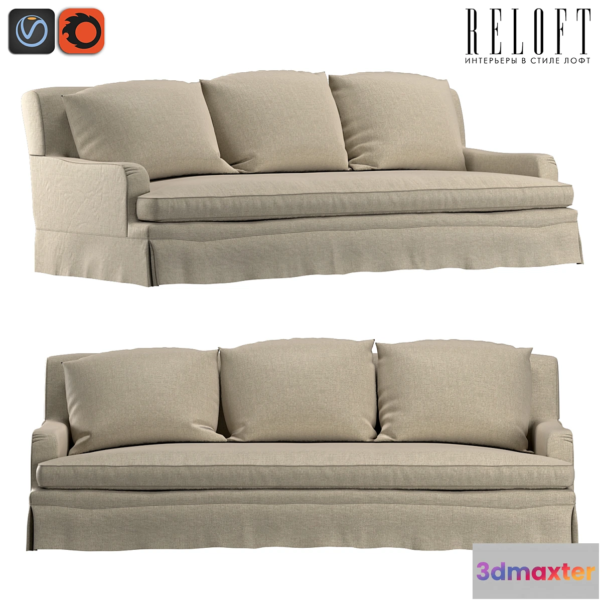1395960 - SOFA CLASSIC 57680395 BLSA 3D Max