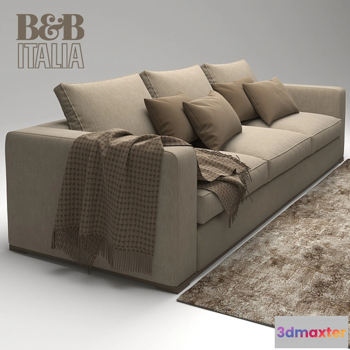 1396022 - SOFA MAXALTO B & B ITALIA OMNIA 3D Max