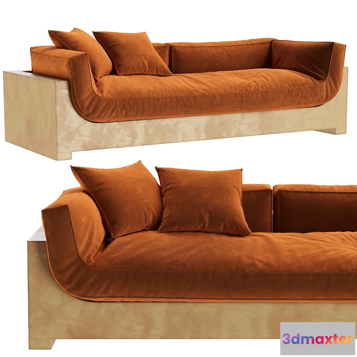 1396426 - stahlandband FRANCK SOFA 3D Max