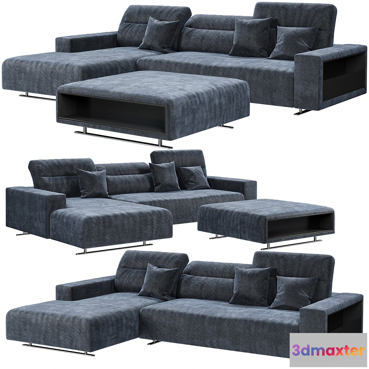 1397334 - BoConcept Hampton corner sofa 3D Max