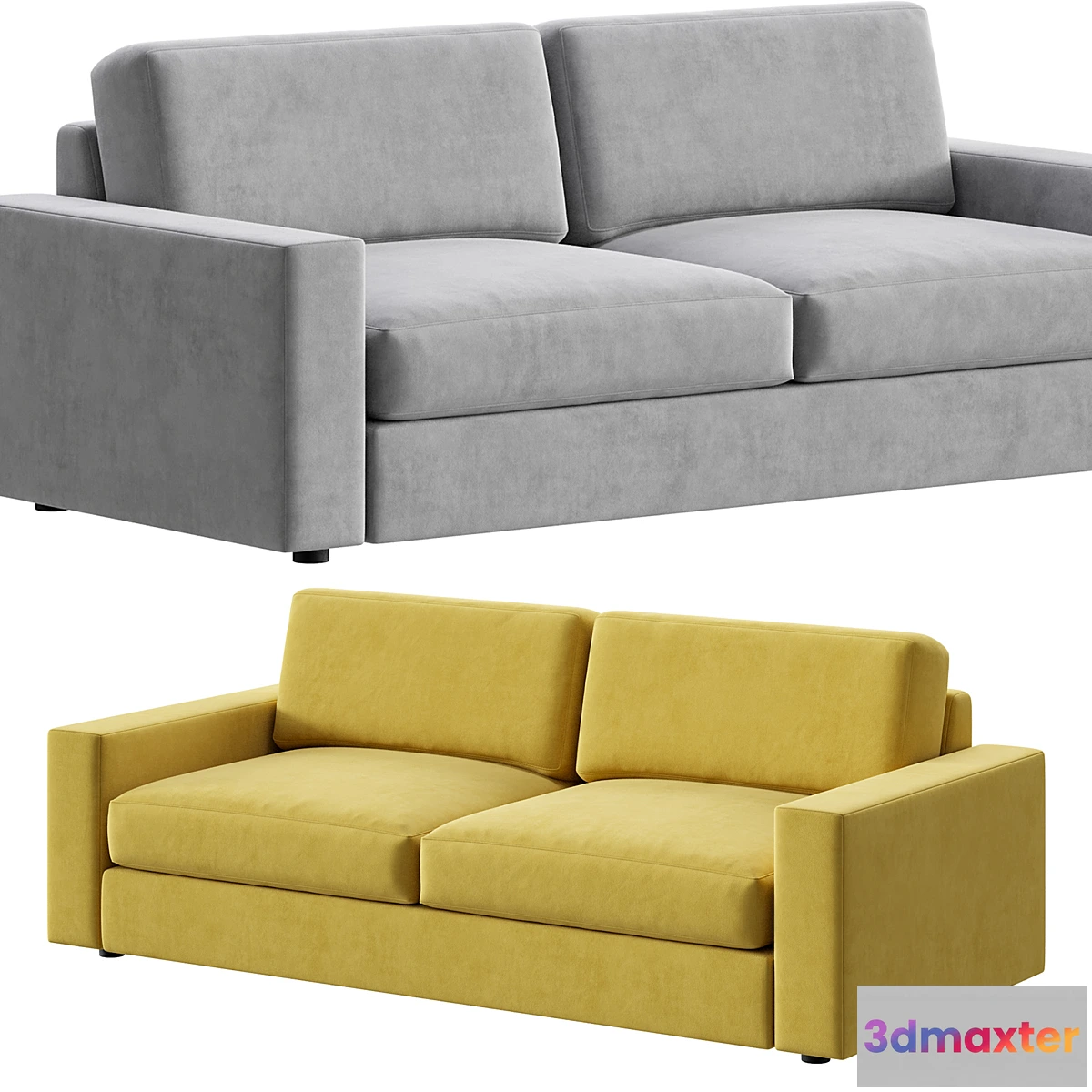 1397494 - Henry Sleeper Sofa 3D Max