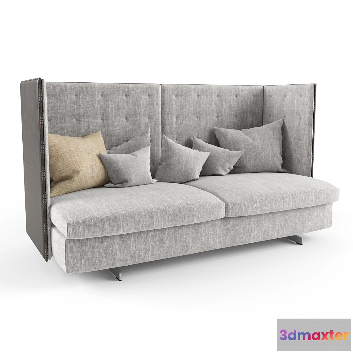 1399066 - Poltrona Frau GRAN TORINO HB 3D Max