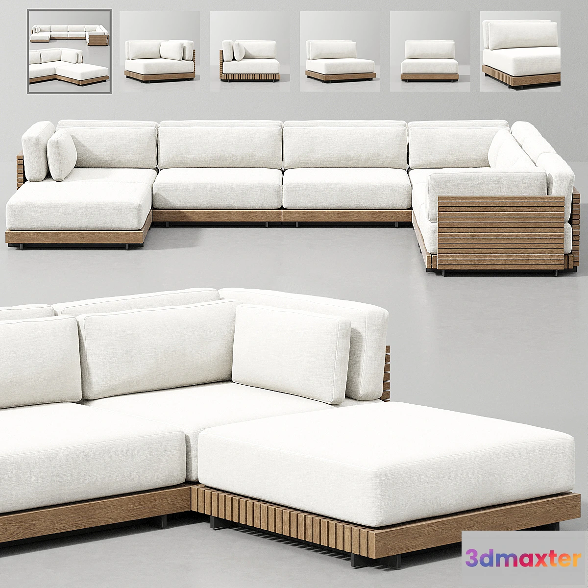 1399322 - CAICOS MODULAR SOFA_12 3D Max