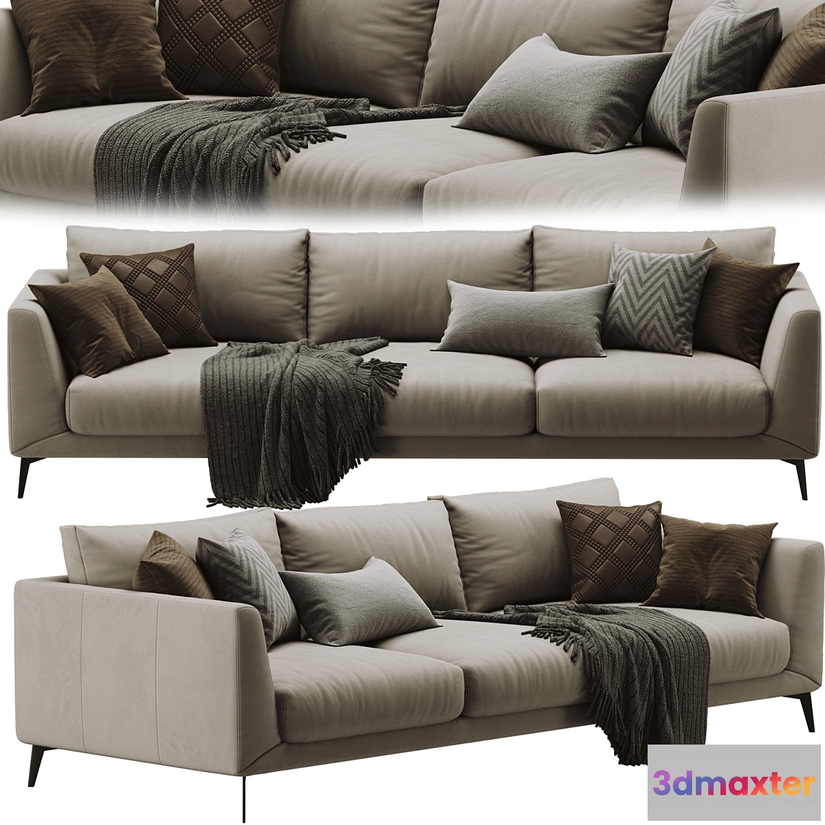 1399398 - BoConcept Fargo Sofa 3D Max