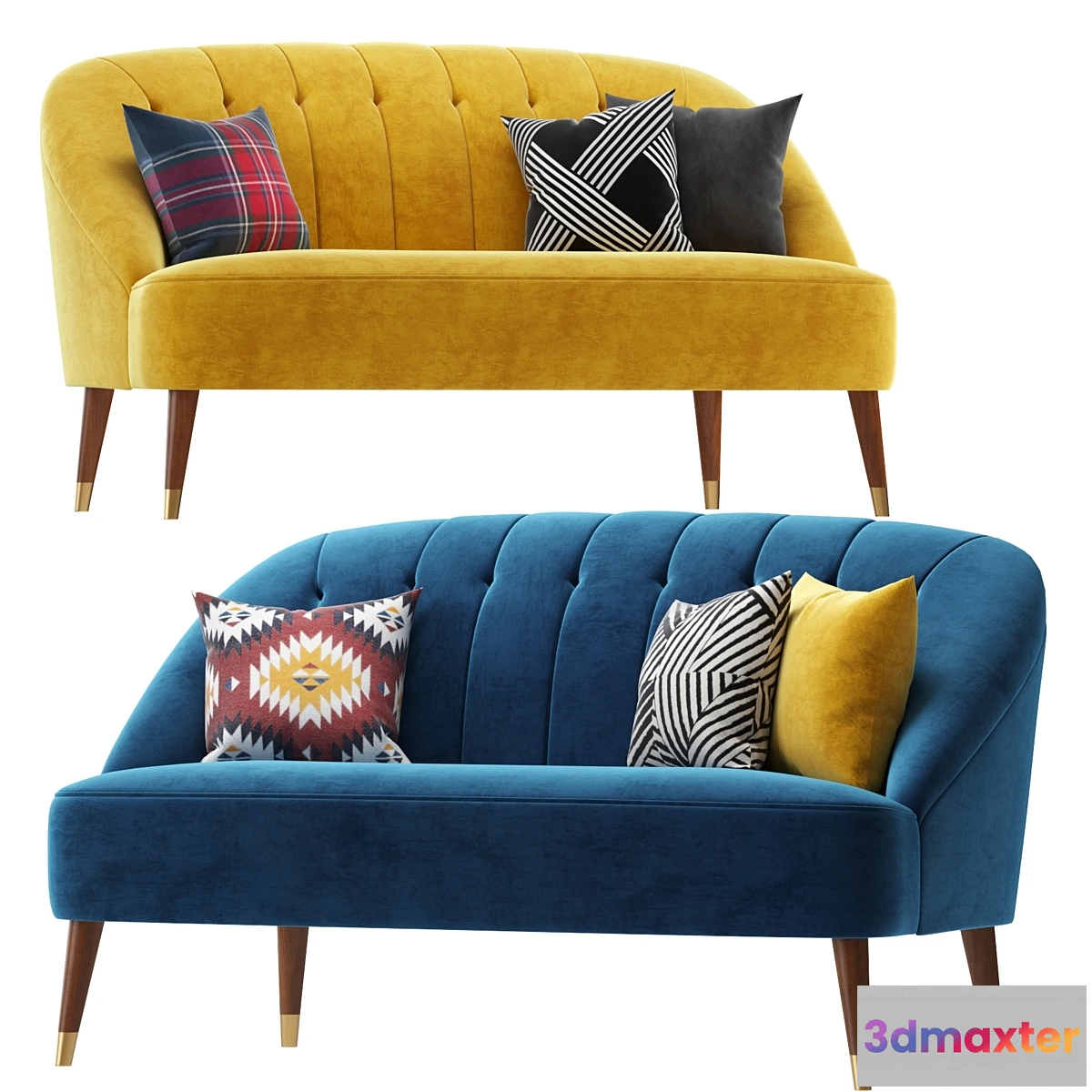 1399500 - Margot accent sofa 3D Max