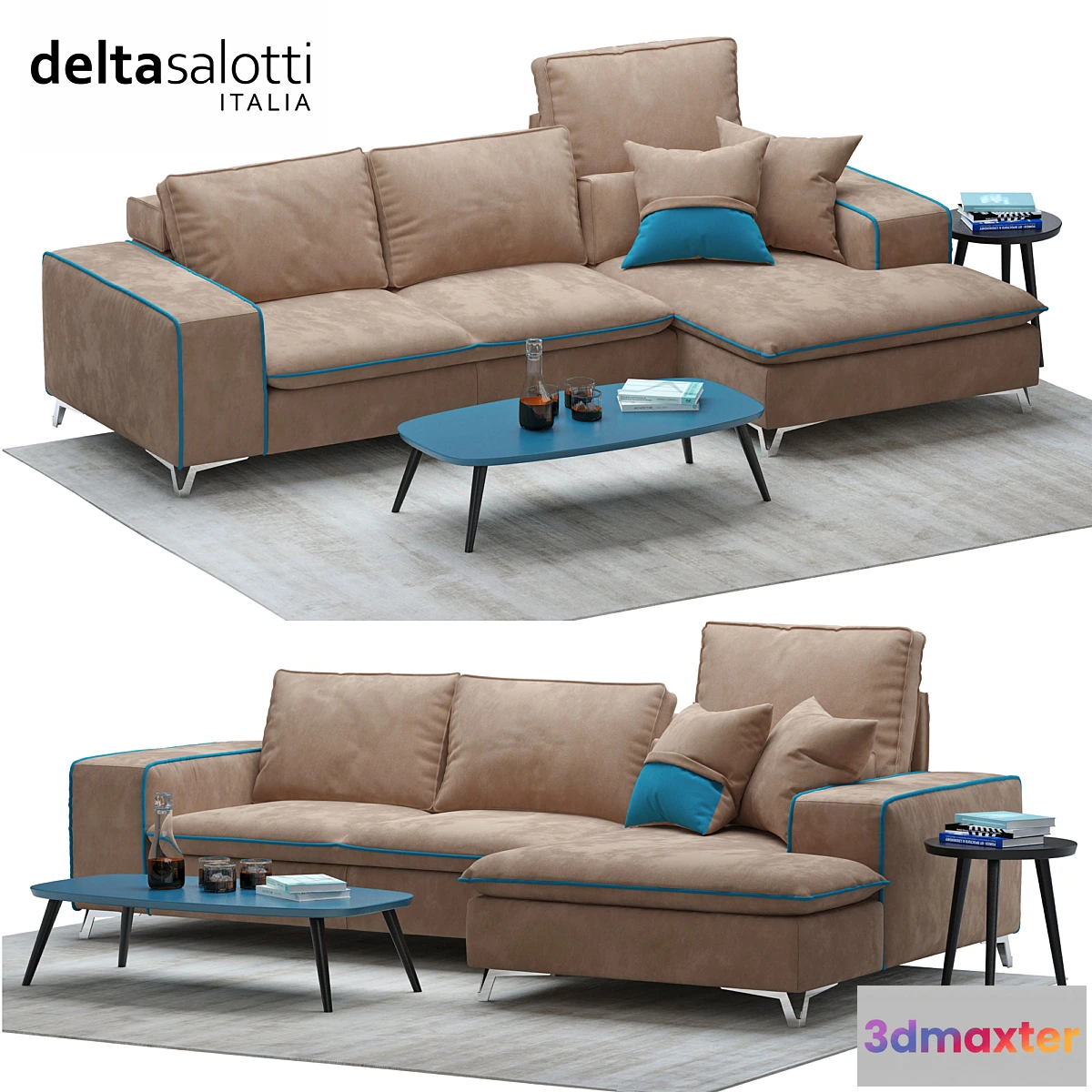 1399592 - Sofa Delta Salotti Frame 3D Max