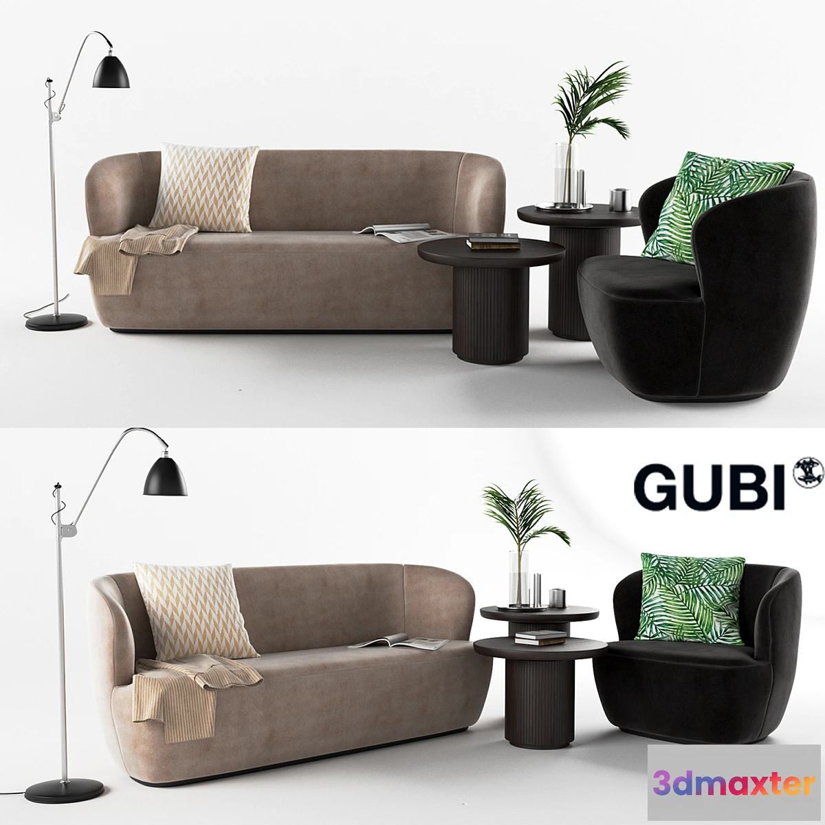1399768 - GUBI STAY SOFA 3D Max