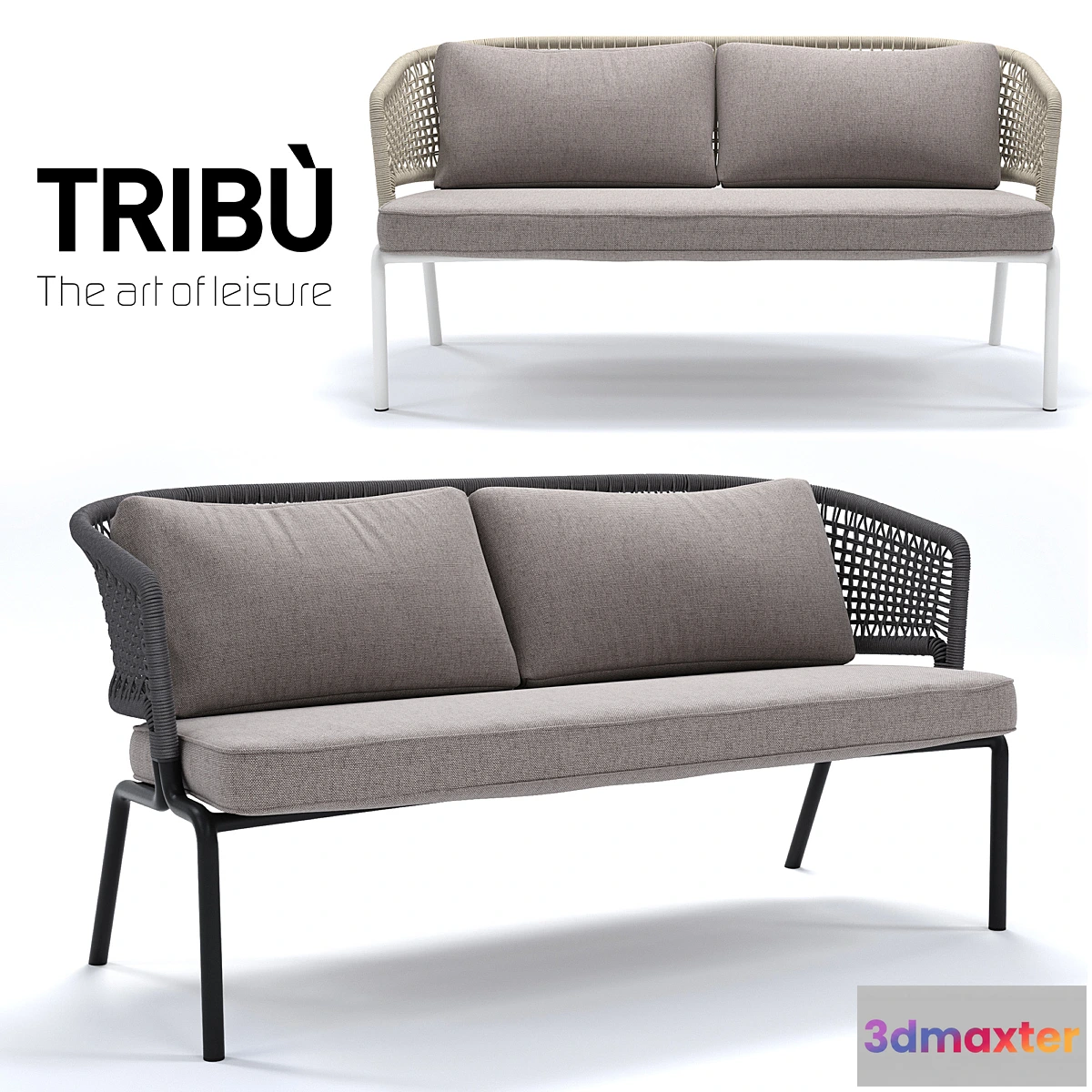 1400812 - TRIBU Contour Sofa 3D Max