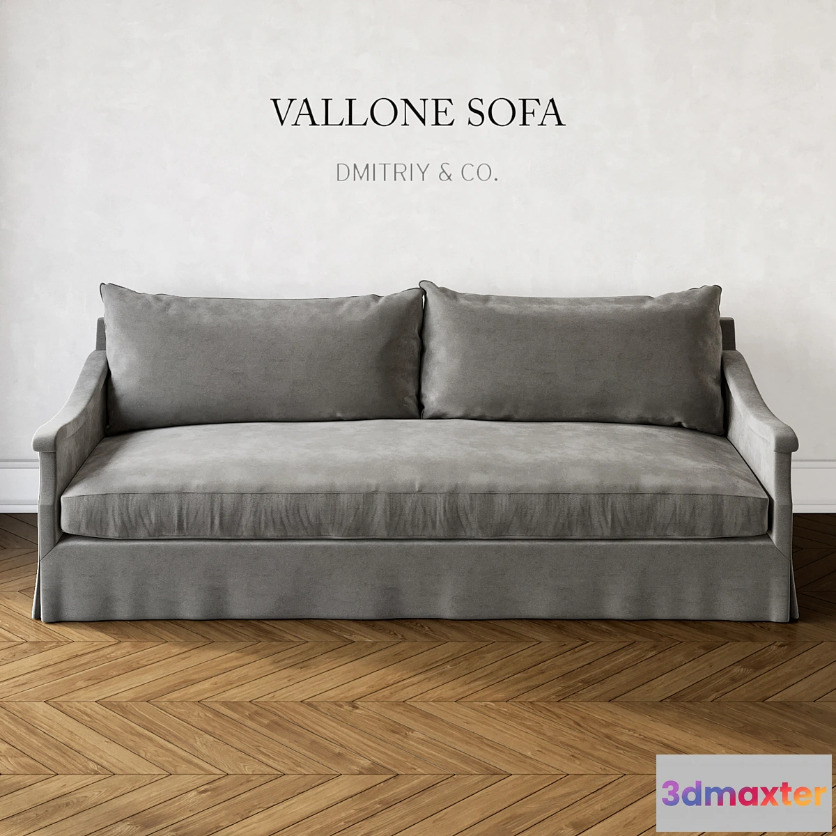 1402228 - Dmitriy & Co Vallone Sofa 96 3D Max