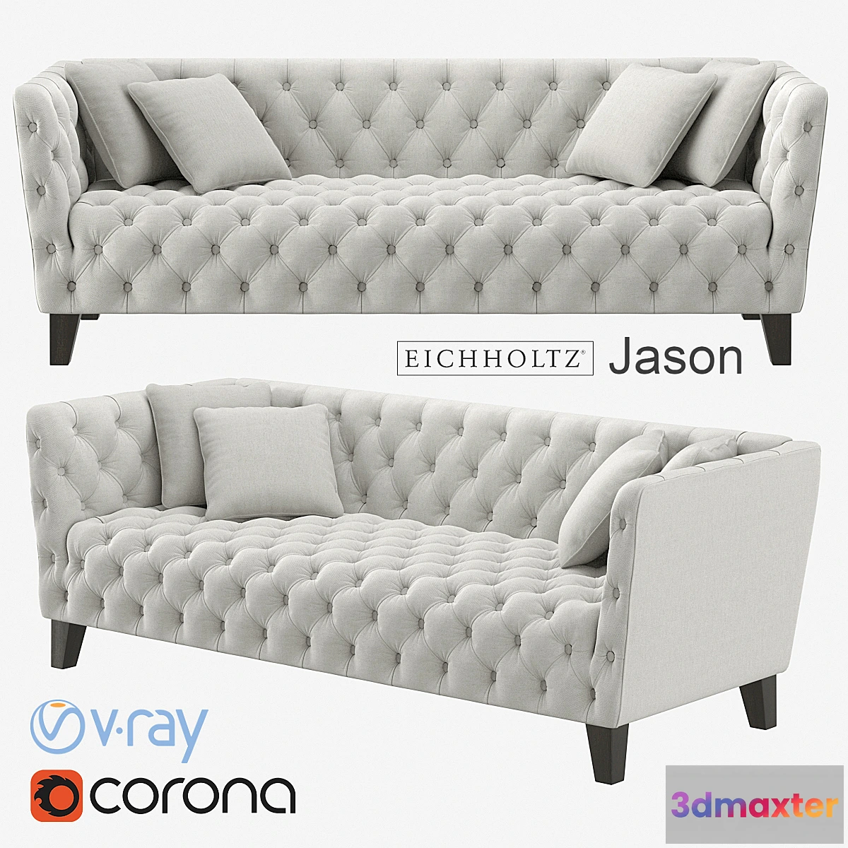 1402676 - Eichholtz Jason Sofa 3D Max