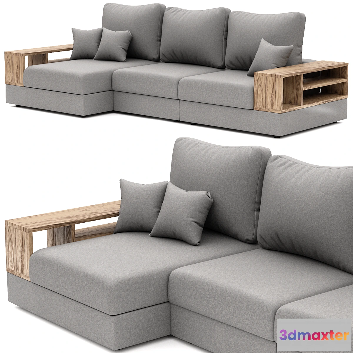 1402890 - Corner sofa Boss XL 3D Max