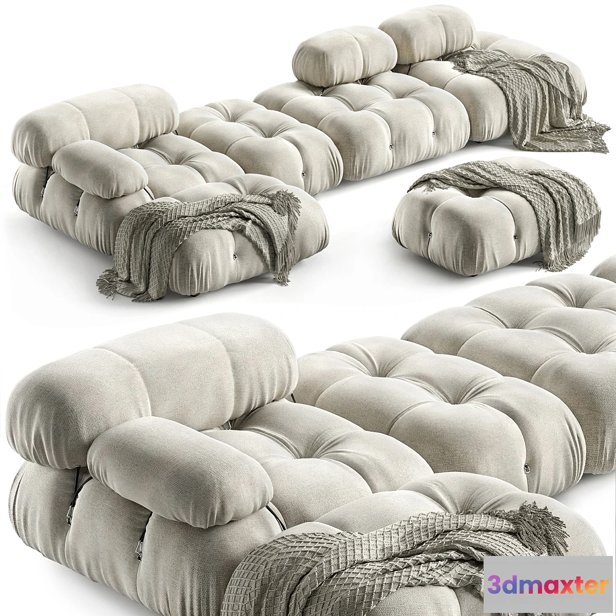 1404398 - Camaleonda by B&b Italia 3D Max