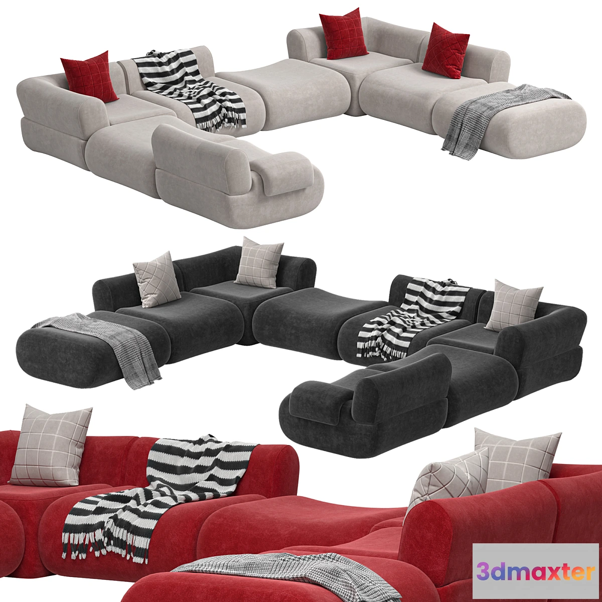 1405036 - Modular Sofa Jardan Furneture Lemmy 3D Max