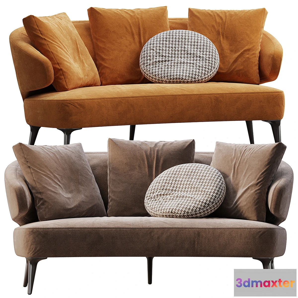 1405106 - ASTON SOFA BY MINOTTI 3D Max