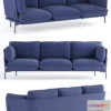 1405724 - Andtradition cloud 3 Seater sofa 3D Max
