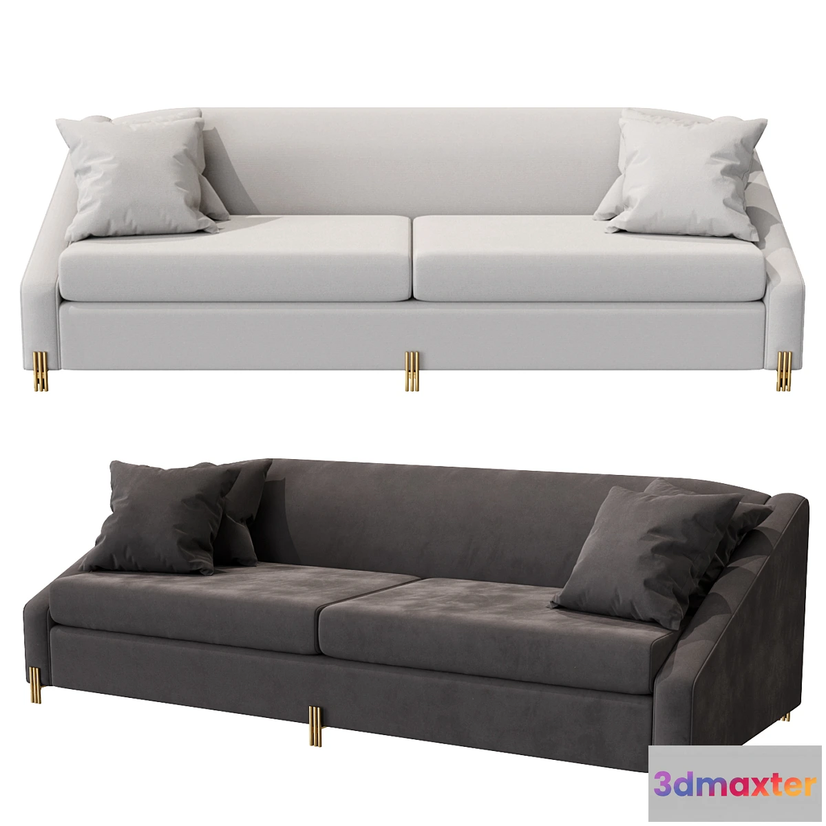 1406148 - Eichholtz Sofa Candice 3D Max