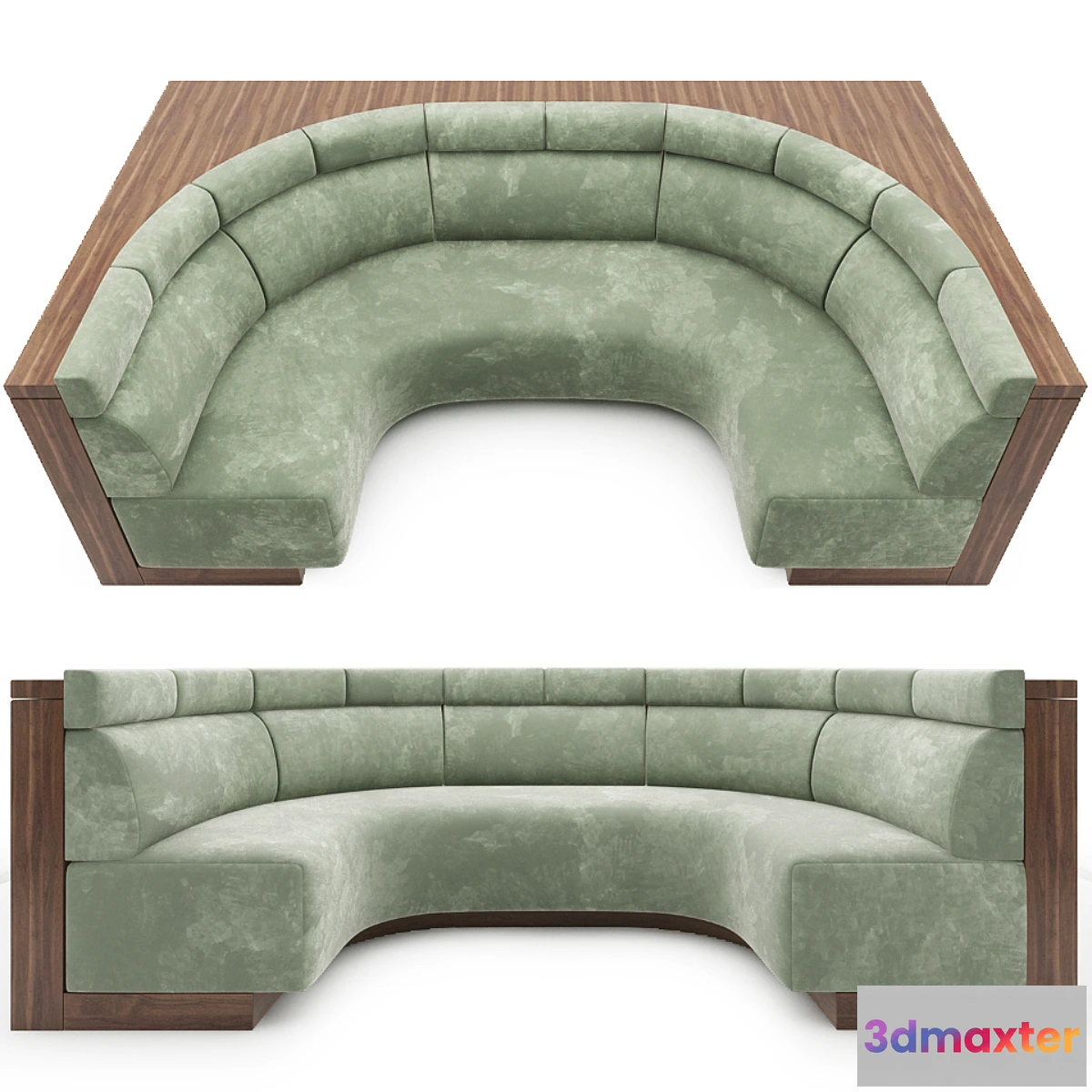 1406450 - Banquette 3D Max