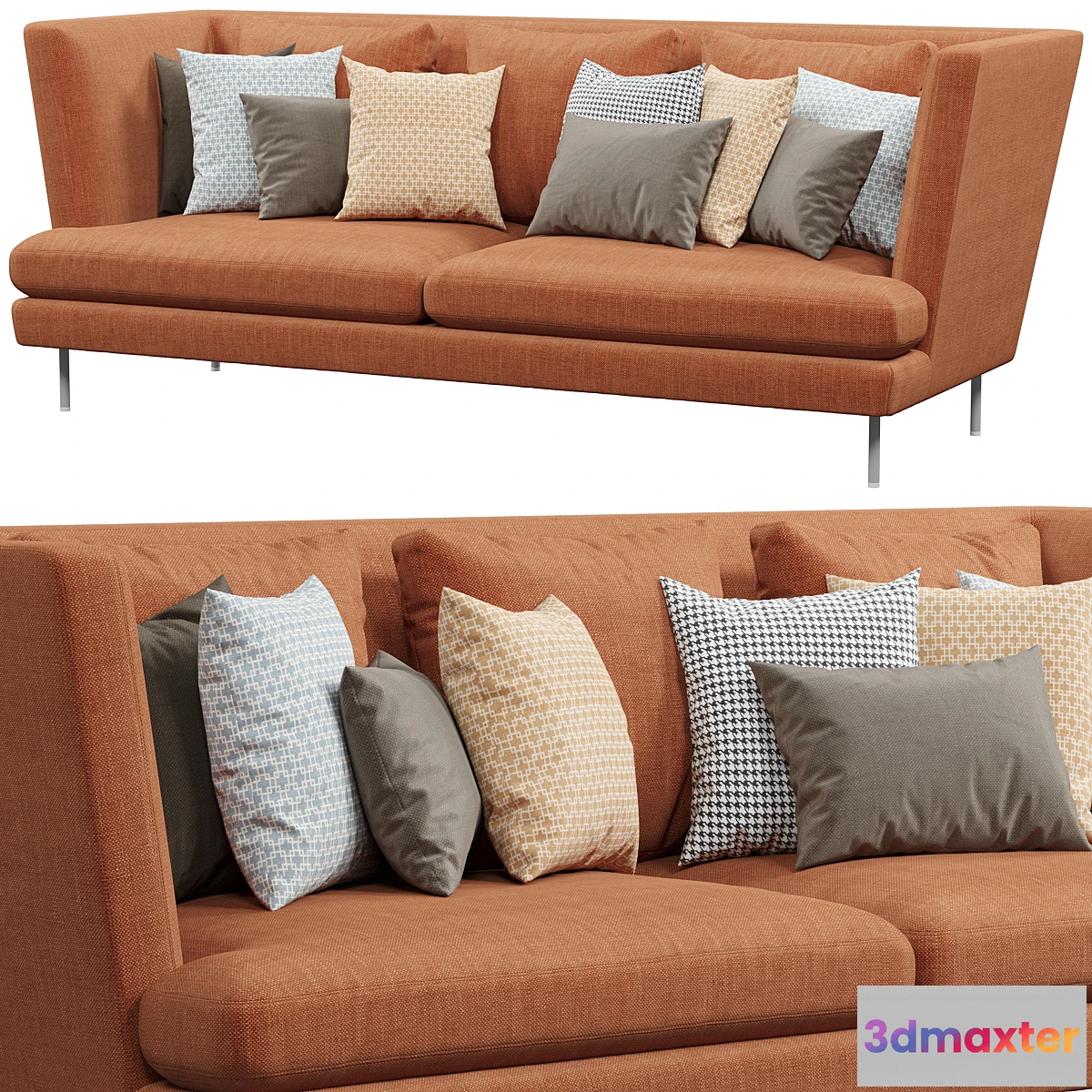 1407490 - Bonaldo Lars sofa 3D Max