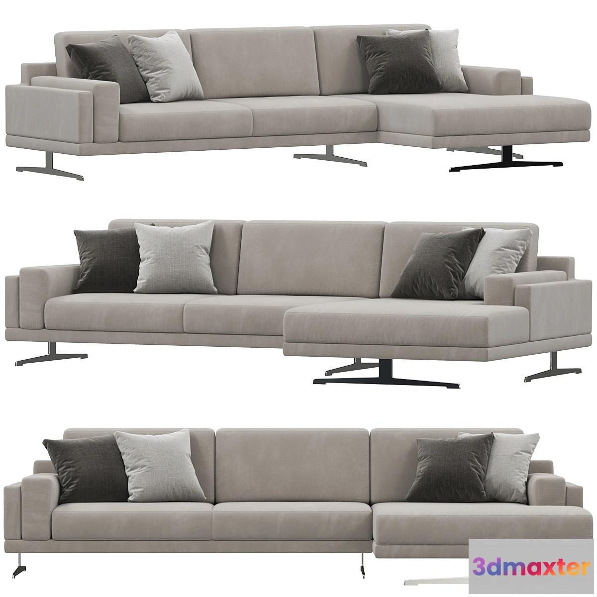 1407800 - Sofa Doimo Salotti York 3D Max
