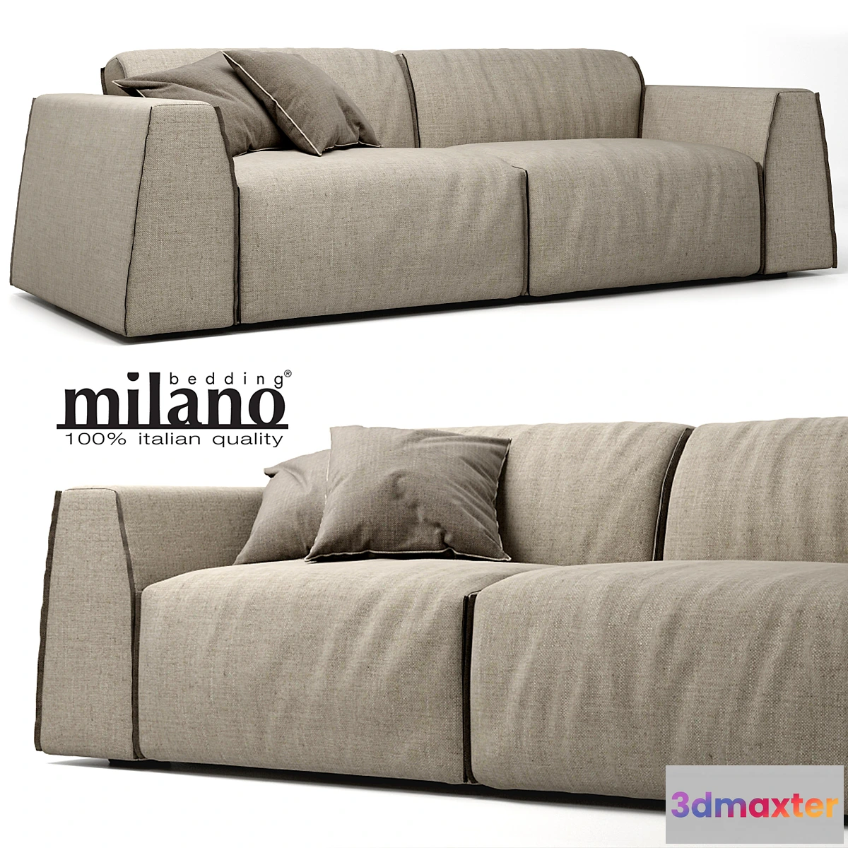 1408512 - Milano Parker sofa 3D Max