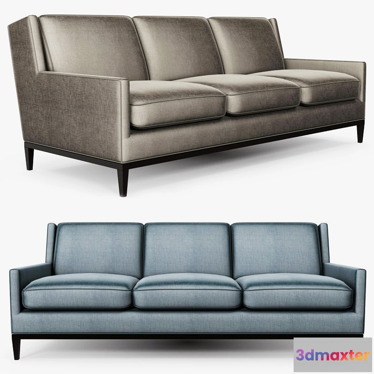 1409424 - A.Rudin - Three seat sofa (art.2859) 3D Max