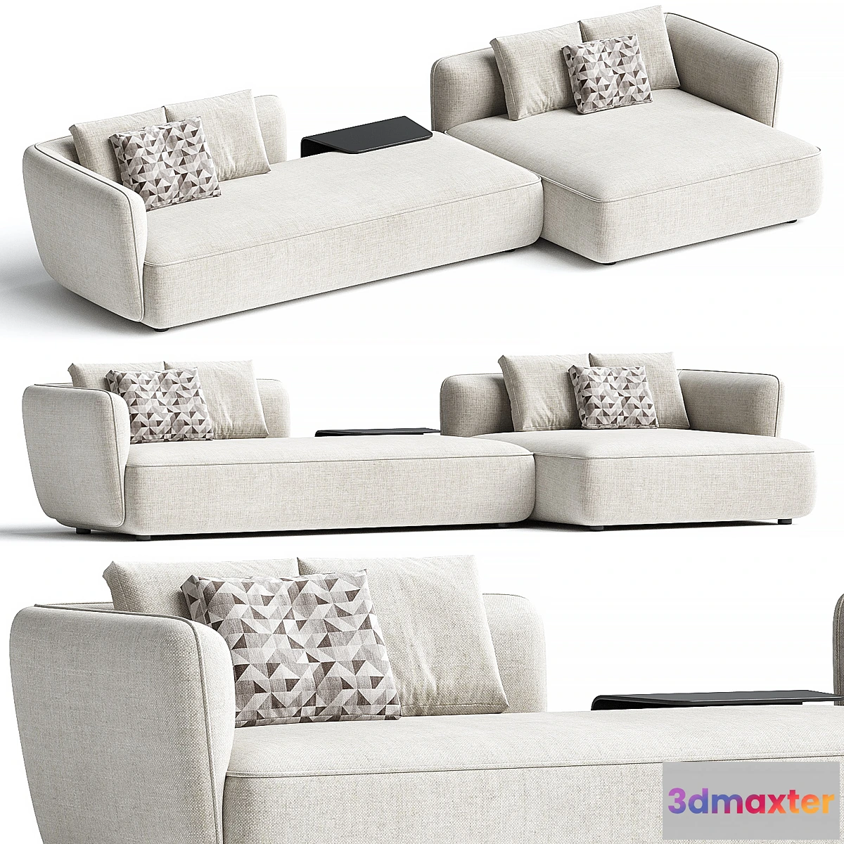 1409642 - COZY  Fabric sofa By MDF Italia 3D Max