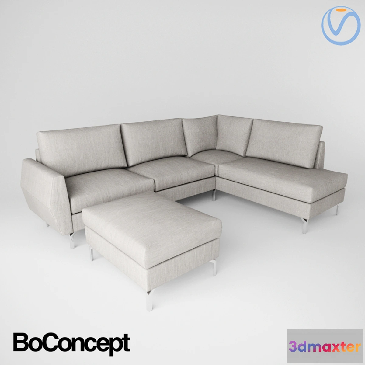 1409778 - Sofa BoConcept Monaco 3D Max