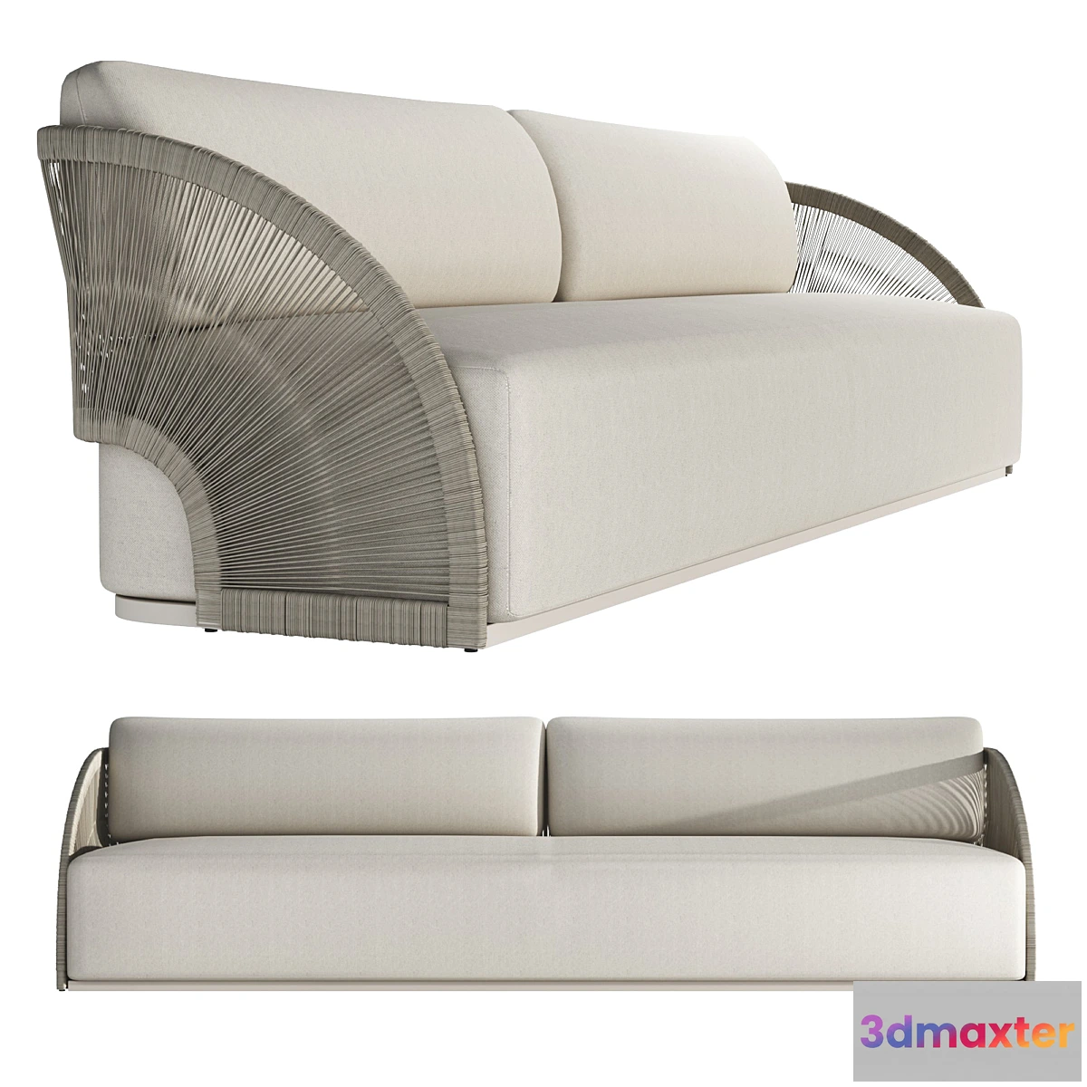 1410064 - pavona lounge sofa RH 3D Max