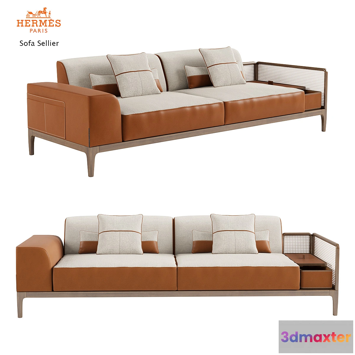 1411020 - Hermes_Sofa Sellier 3D Max
