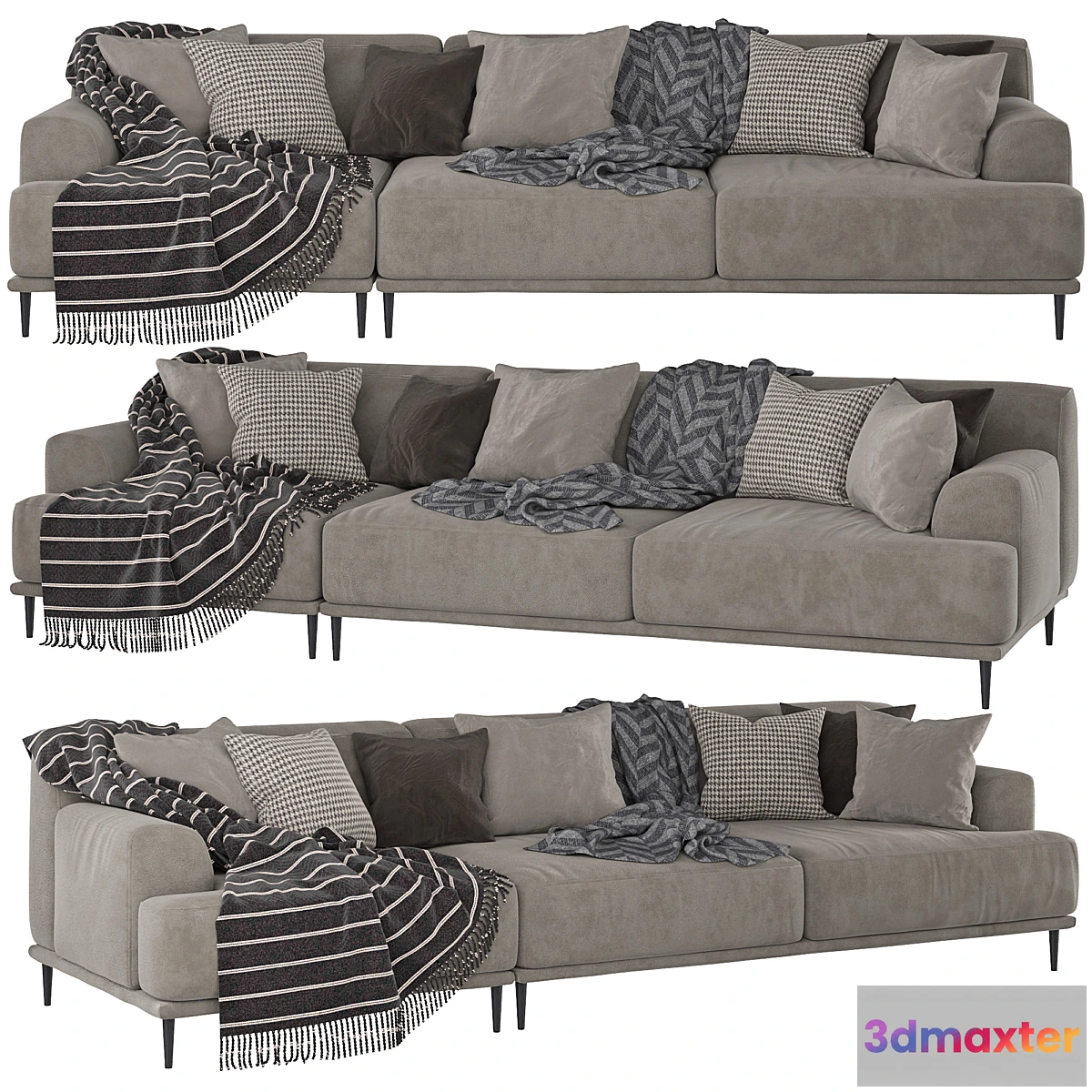 1411102 - Sofa Portofino 3D Max