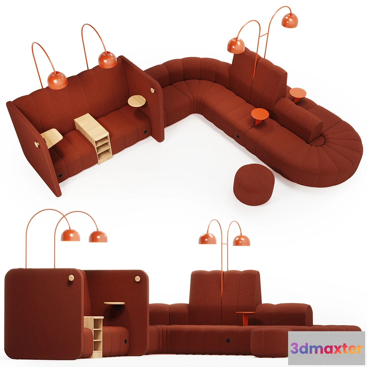 1412472 - Modular sofa BOB JOB 3D Max