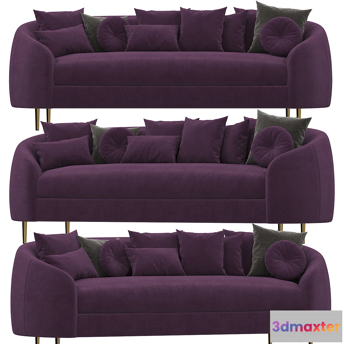 1412702 - Sofa Made Trudy 3D Max