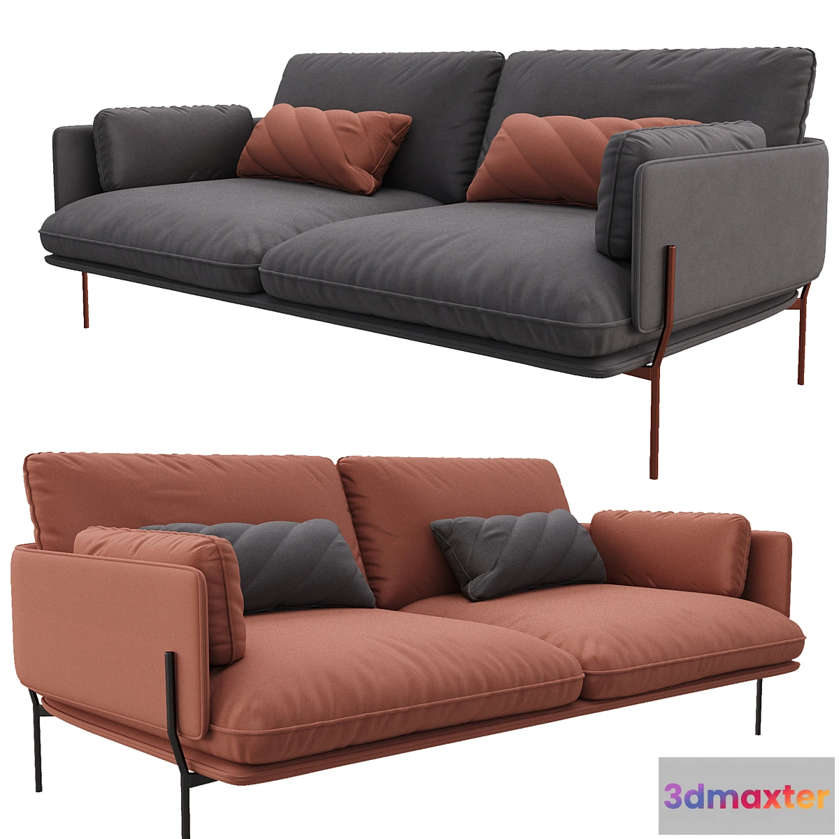 1413228 - Sofa & TRADITION CLOUD 3D Max